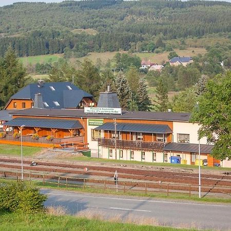 Pension An der Erzgebirgsbahn Oberwiesenthal Exterior foto