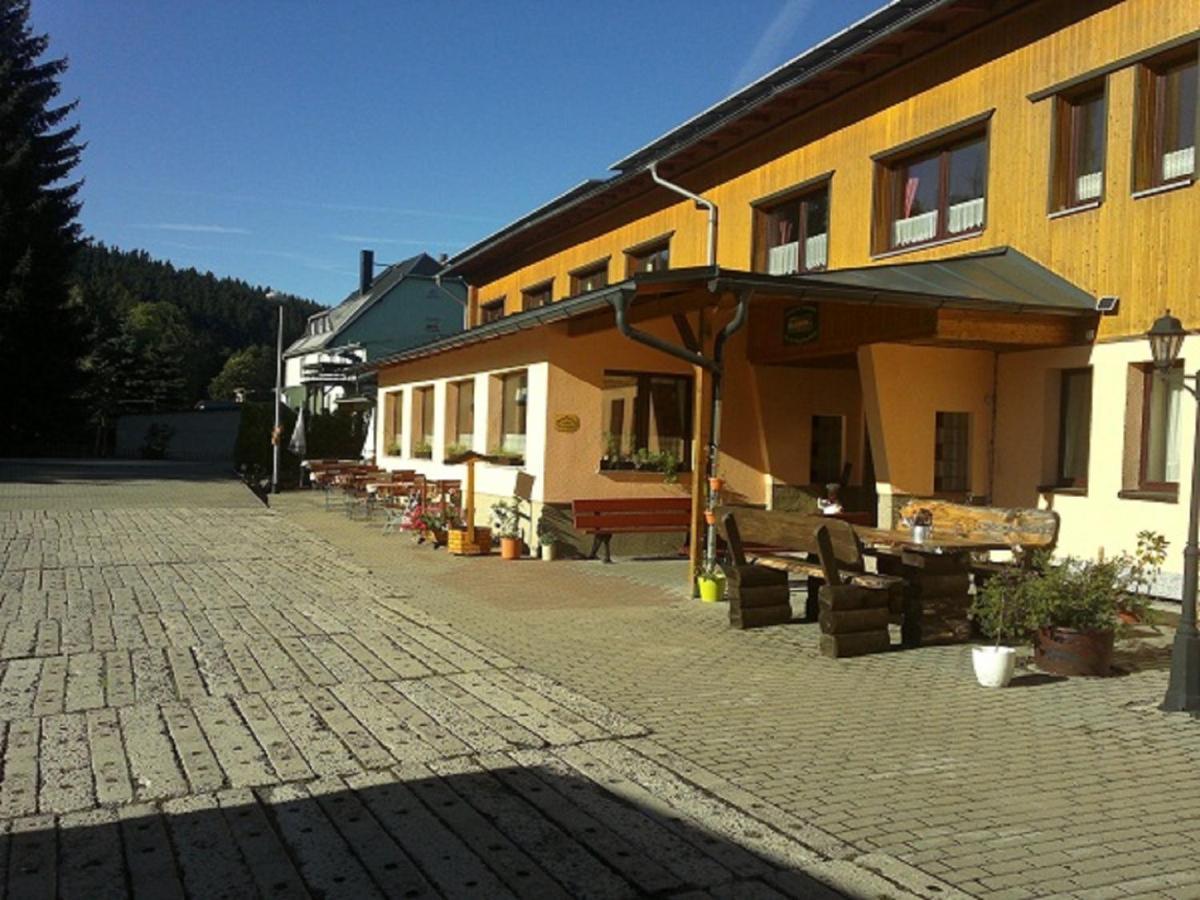 Pension An der Erzgebirgsbahn Oberwiesenthal Exterior foto