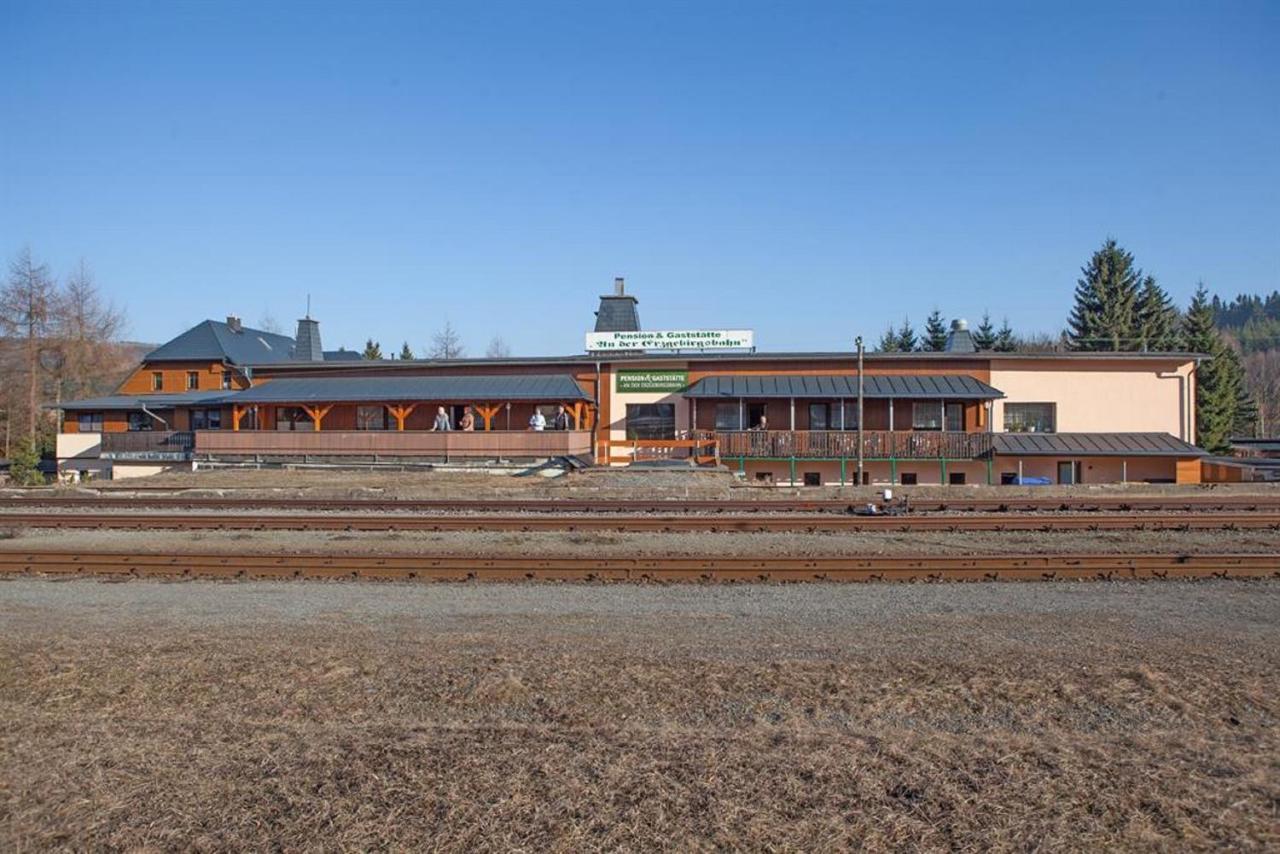 Pension An der Erzgebirgsbahn Oberwiesenthal Exterior foto